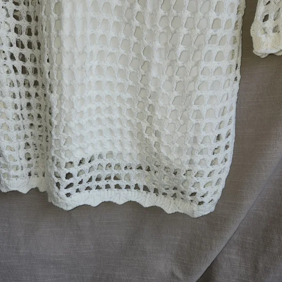 FCT With LOVE White Crochet Dress - Picture 3 of 6